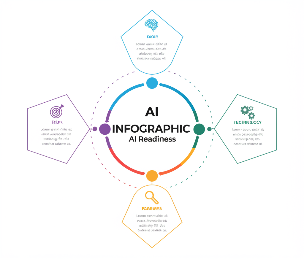 AI Readiness Framework: 4 Pillars Visual Guide